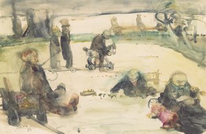 Jouer dans la Neige - Witold Wojtkiewicz